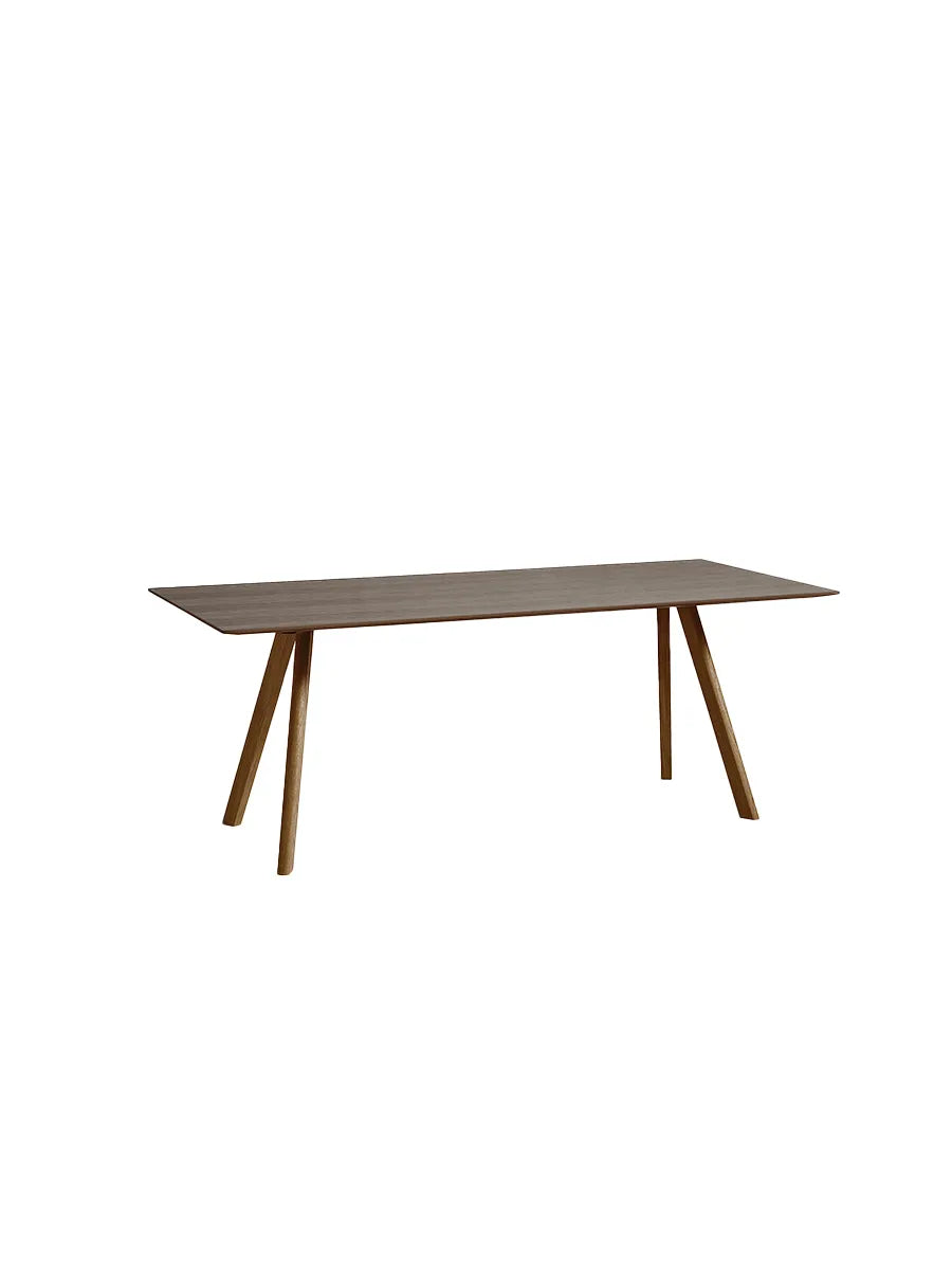 CPH30 bord, 200 cm från Hay - Lackerad valnød / Lackerad valnød - Jacobsen Plus