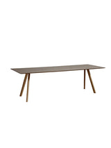 CPH30 bord, 250 cm från Hay - Lackerad valnød / Lackerad valnød / L: 250 x B: 90 x H: 74 cm - Jacobsen Plus