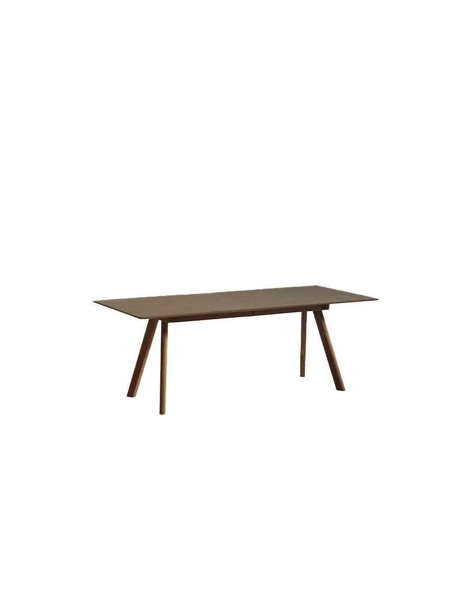 CPH30 Utdragbart bord från Hay - Lackerad valnød / Lackerad valnød / L: 200-400 x B: 90 x H: 74 cm - Jacobsen Plus