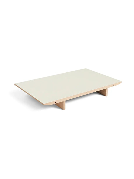 CPH30 Iläggsskiva från HAY - Svart linoleum / Sortlakeret eg / L: 50 x B: 80 cm - Jacobsen Plus