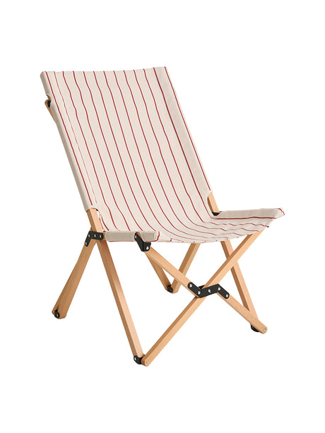 Outdoor Market Fällstol från Hay - Beige with red stripe - Jacobsen Plus