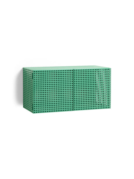 Perforated Cabinet Wall från HAY - Mjuk jade - Jacobsen Plus
