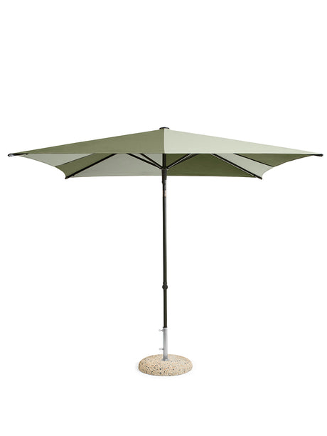 Terrazza Parasoll, Square från HAY - Green and dark green - Jacobsen Plus