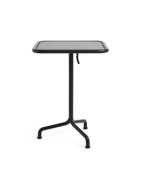 Deville Table, kvadratiskt från Hay - Silver grey - Jacobsen Plus