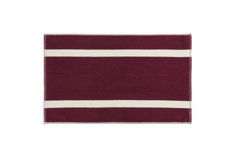 Stripe badrumsmatta från HAY - Burgundy - Jacobsen Plus