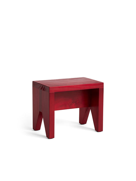 Manolito Stool, kort från HAY - Red - Jacobsen Plus