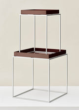 Tray Table Medium 40x40, silikonbelagt stålunderrede från HAY - 1 - Jacobsen Plus