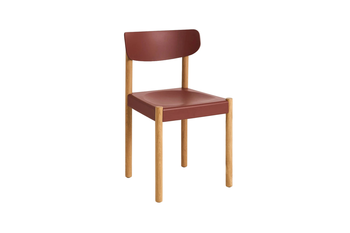 Pack Chair 10 från HAY - Hull red - olieret eg - Jacobsen Plus