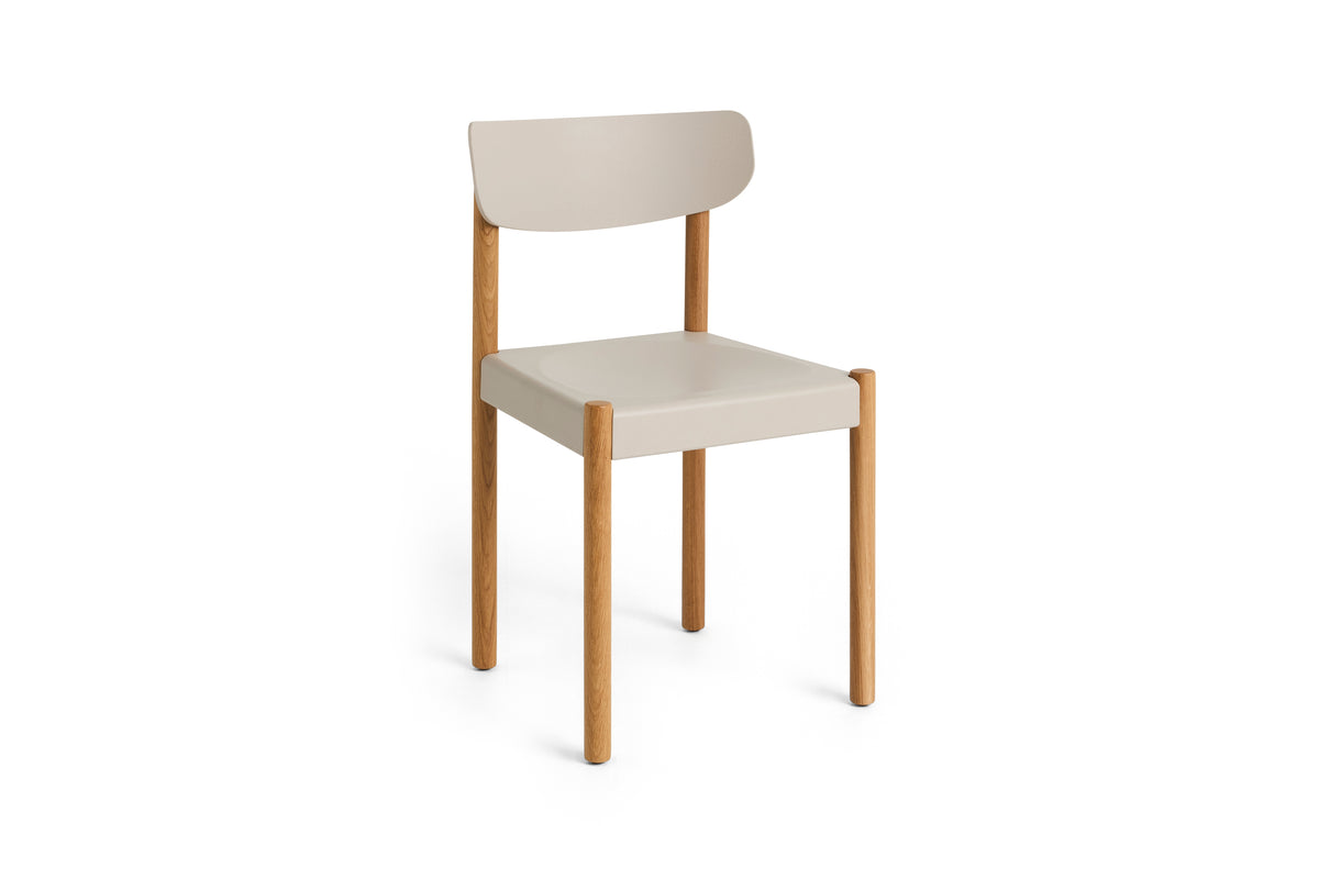 Pack Chair 10 från HAY - Chalk grey - olieret eg - Jacobsen Plus