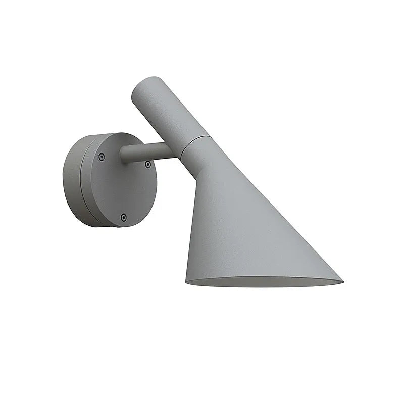 AJ 50 LED-utomhusvägglampa från Louis Poulsen - Grå - Jacobsen Plus