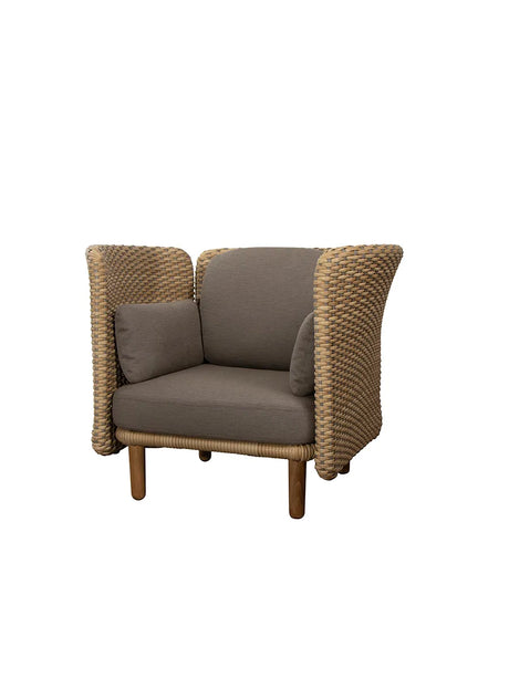 Arch Loungestol, låg arm/rygg från Cane-line - Jacobsen Plus