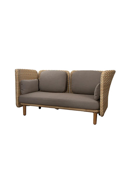 Arch 2-pers. Soffa med låg arm/rygg från Cane-line - Jacobsen Plus