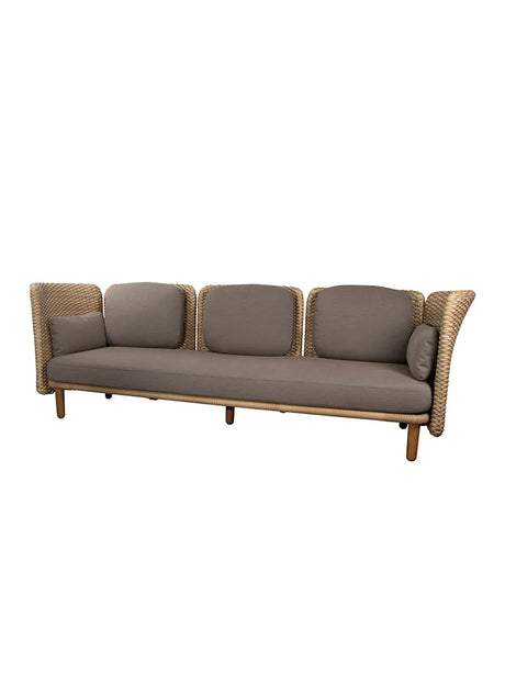 Arch 3-sits Soffa med låg arm/rygg från Cane-line - Jacobsen Plus