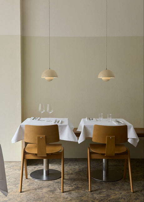 Flowerpot VP1 Pendel av Verner Panton - Grey beige - Jacobsen Plus