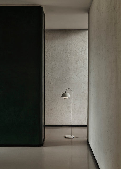 Flowerpot VP12 Golvlampa från &Tradition - Steel Blue - Jacobsen Plus