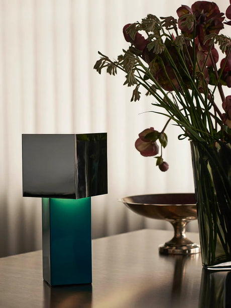 Pivot bärbar lampa, blå silver från &Tradition - 2 - Jacobsen Plus