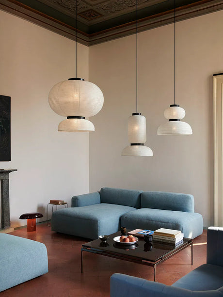 Sett LN13 Soffbord, verde guatemala marble / mörk krom från &Tradition - 2 - Jacobsen Plus
