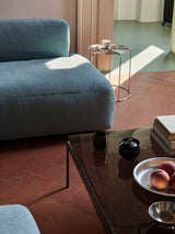 Sett LN13 Soffbord, verde guatemala marble / mörk krom från &Tradition - 3 - Jacobsen Plus