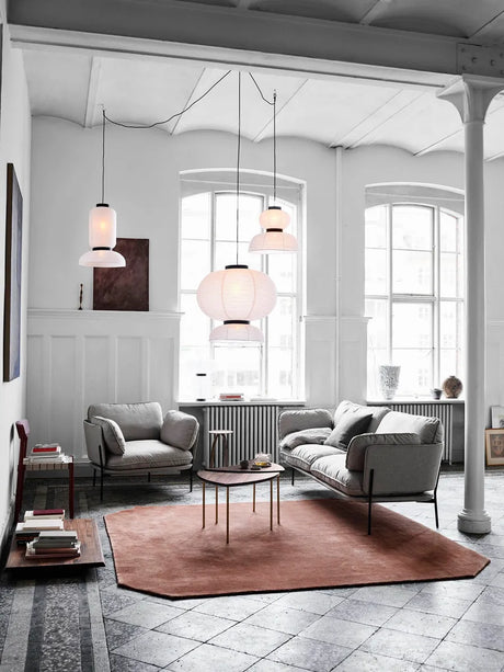 The Moor Rug AP6 240x240 från &Tradition - Golden Brown - Jacobsen Plus