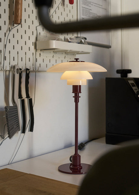 PH 3/2 Bordslampa, Glansig vinröd från Louis Poulsen - 2 - Jacobsen Plus