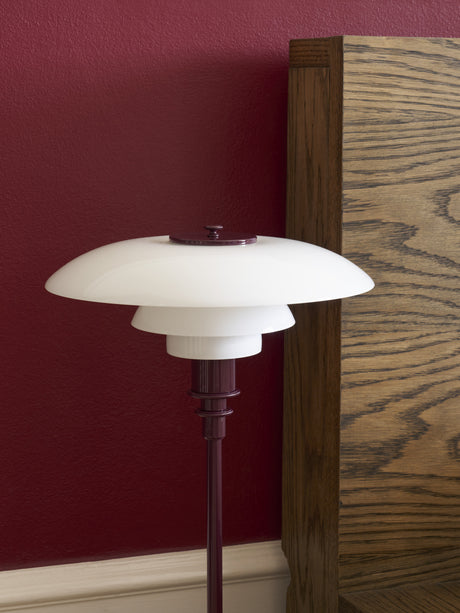 PH 3/2 Bordslampa, Glansig vinröd från Louis Poulsen - 5 - Jacobsen Plus