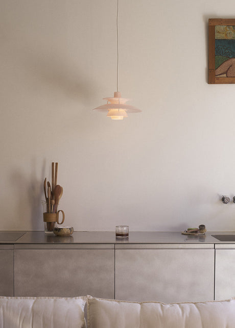 PH 5 Ø320 Opal Pale Rose Pendel av Poul Henningsen - 2 - Jacobsen Plus