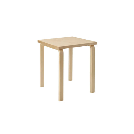 Aalto Table Square 80C, 60x60 cm från Artek - Birk - Jacobsen Plus