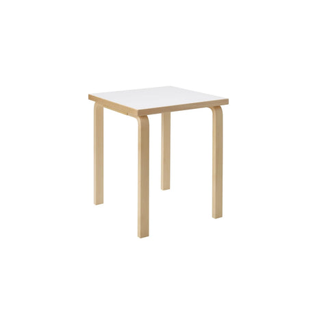 Aalto Table Square 80C, 60x60 cm från Artek - Birk - Jacobsen Plus