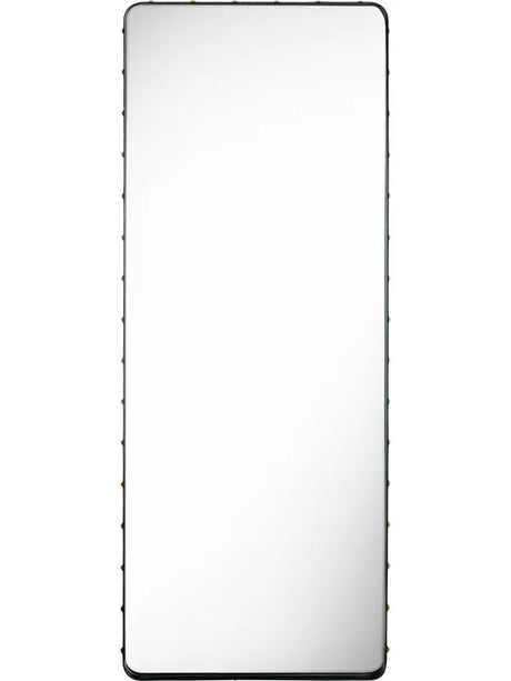 Adnet spegel, fyrkantig från GUBI - Medium / Black - Jacobsen Plus