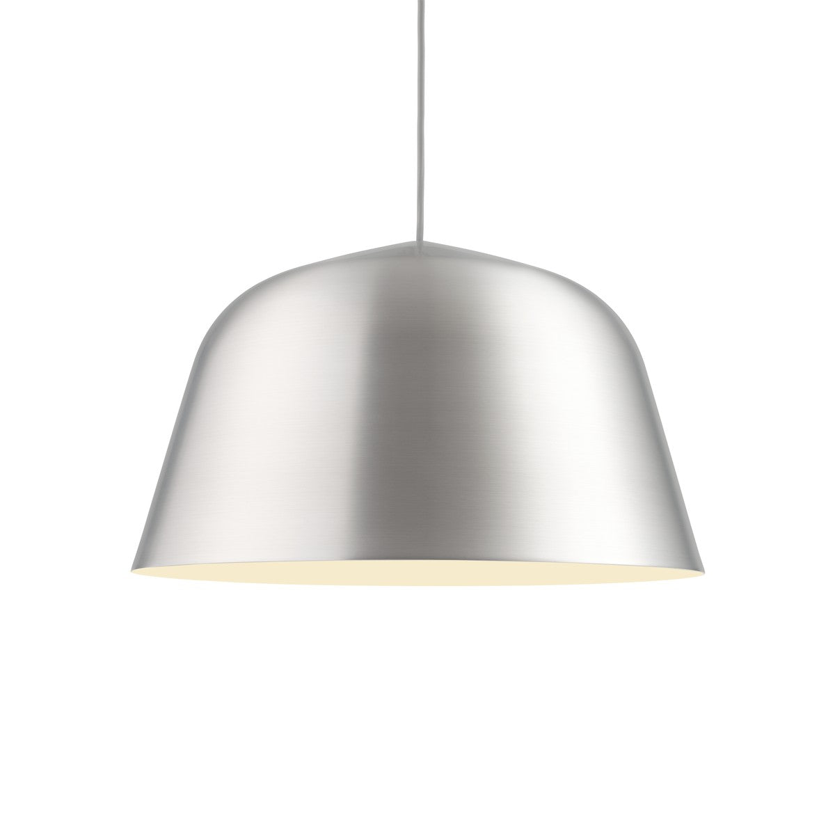 Ambit pendellampa, Ø 40 cm från Muuto - Brushed Steel - Jacobsen Plus