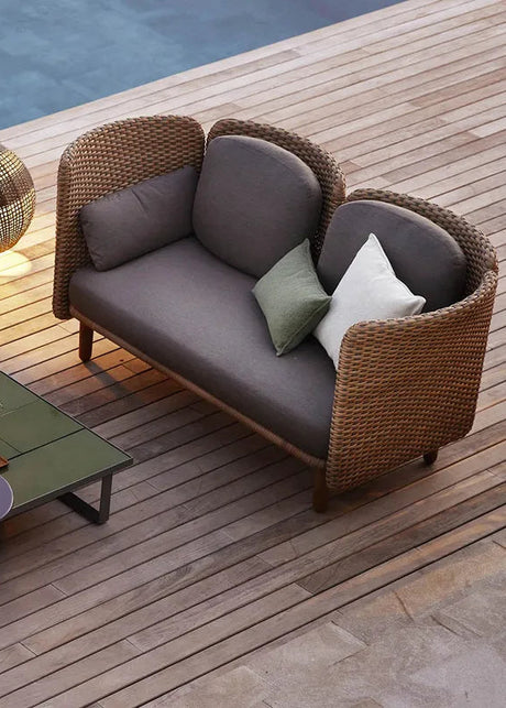 Arch 2-pers. Soffa med låg arm/rygg från Cane-line - 2 - Jacobsen Plus