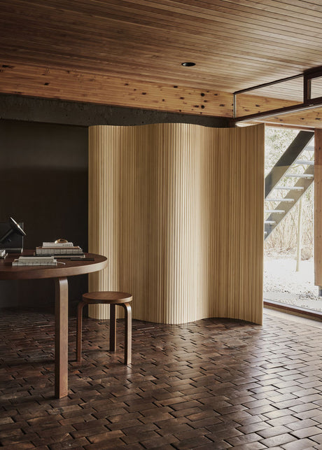 Stool 60, valnötsbetsad från Artek - 2 - Jacobsen Plus