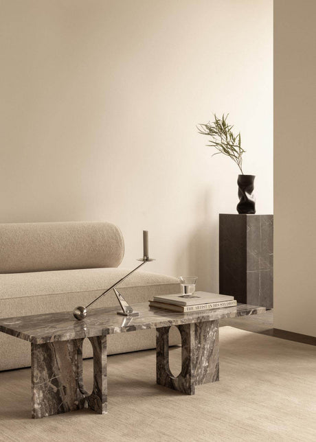 Androgyne Lounge Table, stone/marble från Audo Copenhagen - Kunis Breccia - Jacobsen Plus