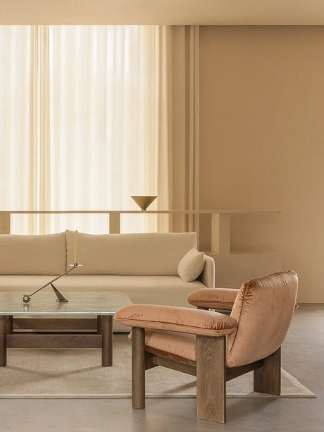 Brasilia Lounge-bord från Audo Copenhagen - Naturlig ek - Jacobsen Plus