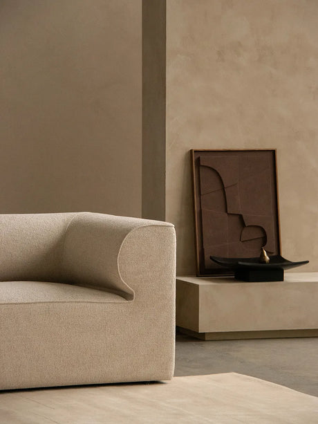 Eave Sofa 3 pers. Configuration 2 från Audo Copenhagen - Bouclé 02 - Jacobsen Plus