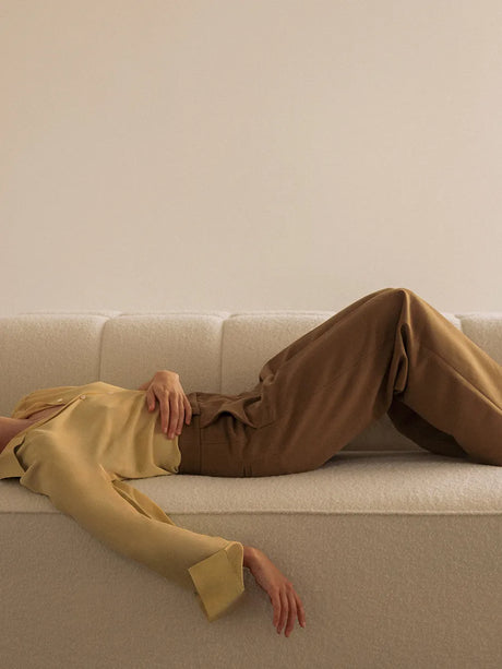 Eave Seamline modulsoffa för 4 personer, konfiguration 1 från Audo Copenhagen - Audo Bouclé 02 - Jacobsen Plus