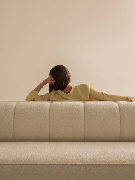 Eave Seamline modulsoffa för 4 personer, konfiguration 1 från Audo Copenhagen - Audo Bouclé 02 - Jacobsen Plus