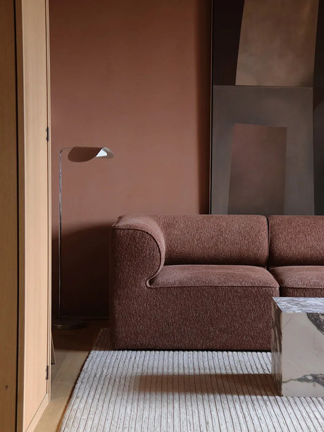 Eave Sofa 2-sits Konfiguration 1 från Audo Copenhagen - Bouclé 02 - Jacobsen Plus
