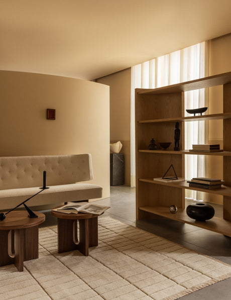 Tile Matta, Ivory från Audo Copenhagen - 170 x 240 cm. - Jacobsen Plus