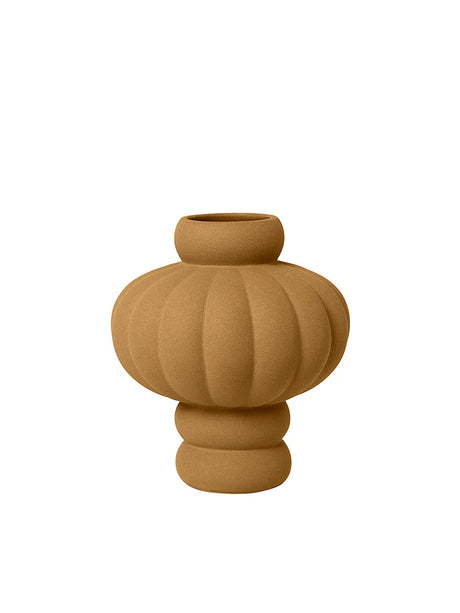 Balloon Vas 02, keramik från Louise Roe - Sanded Ocker - Jacobsen Plus