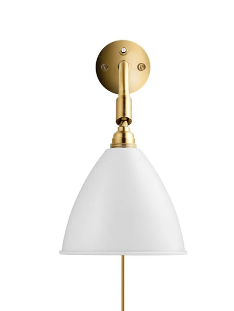 Bestlite BL7 Vägglampa från GUBI - Grå-Mässing - Jacobsen Plus
