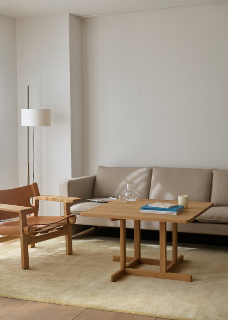 BM80 Shaker soffbord, fyrkantigt av Børge Mogensen - Ek / olie - Jacobsen Plus
