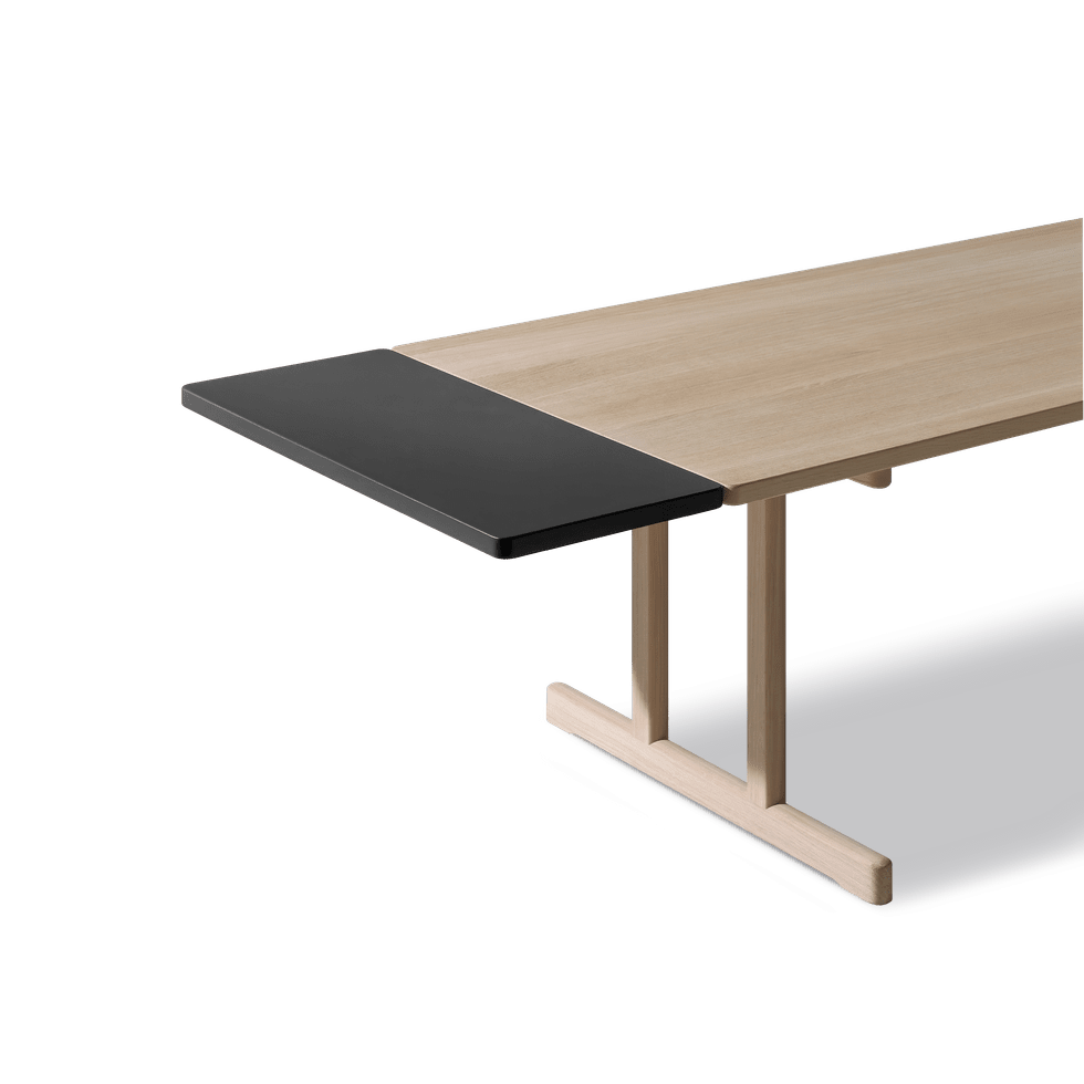 Fredericia Furniture - C18 Tilläggsskiva 40 x 90 cm, svartlackerad MDF - 1 - Jacobsen Plus