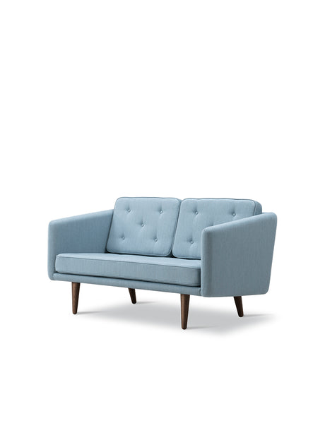 No. 1 Soffa 2-sits, Mood av Børge Mogensen - Mood 1101 - ljus olieret eg - Jacobsen Plus