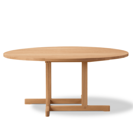 BM80 Shaker soffbord, runt av Børge Mogensen - Ek / olie - Jacobsen Plus