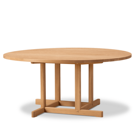 BM80 Shaker soffbord, runt av Børge Mogensen - Ek / olie - Jacobsen Plus