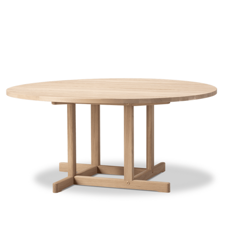 BM80 Shaker soffbord, runt av Børge Mogensen - Ek / olie - Jacobsen Plus