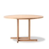 BM80 Shaker matbord, runt av Børge Mogensen - Ek / ljus olie - Jacobsen Plus