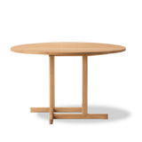 BM80 Shaker matbord, runt av Børge Mogensen - Ek / olie - Jacobsen Plus