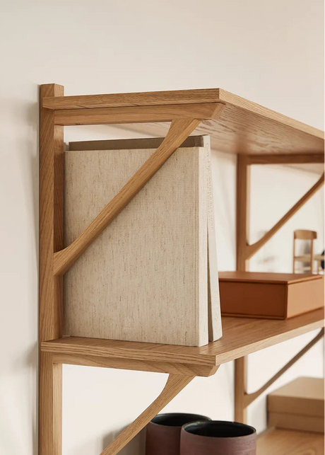 BM29 Shelf, modell 2921 av Børge Mogensen - Ek lak - Jacobsen Plus
